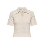 Only Poloshirt ONLCOSIMA SS STRUCTURE POLO KNT NCA, Kleding | Dames, T-shirts, Verzenden, Nieuw