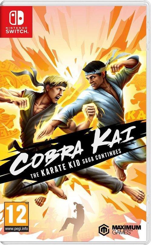 Cobra Kai: The Karate Kid Saga Continues Switch, Spelcomputers en Games, Games | Nintendo Switch, 2 spelers, Zo goed als nieuw