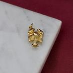 Gouden sterrenbeeld hanger; Kreeft (geelgoud, astrologie), Ophalen of Verzenden, Gebruikt, Goud, Overige merken