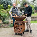 BBQ Plancha Compañero XXL Cortenstaal/ Zwart, Tuin en Terras, Ophalen, Nieuw, RJ Royal Living