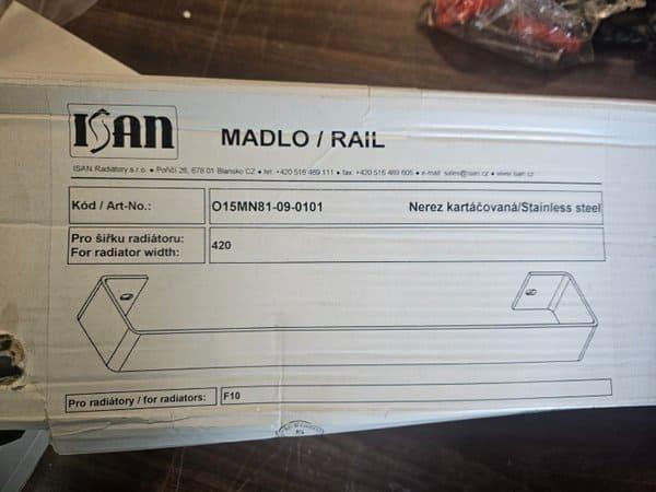 Isan Nona beugel voor radiator handdoekbeugel 42 cm, Doe-het-zelf en Verbouw, Sanitair, Overige typen, Nieuw, Ophalen of Verzenden