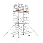 Basic rolsteiger 135 x 6,2m WH AGS-voorloopleuning Dubbel, Doe-het-zelf en Verbouw, Verzenden, Nieuw, Rolsteiger of Kamersteiger