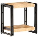 vidaXL Bijzettafel 40x30x40 cm ruw mangohout, Huis en Inrichting, Tafels | Bijzettafels, Verzenden, Nieuw