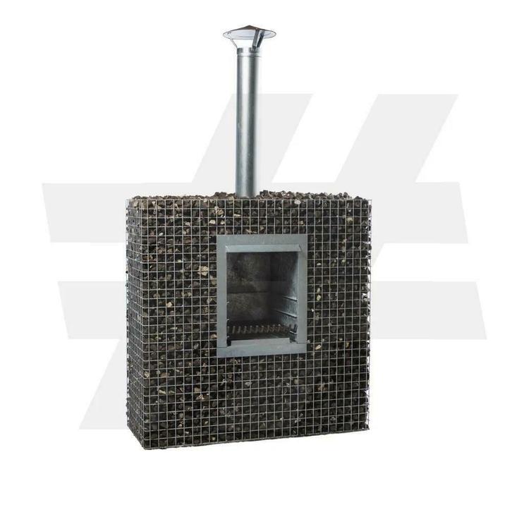 Schanskorf BBQ kubushaard, Tuin en Terras, Tuinhaarden, Nieuw, Ophalen of Verzenden