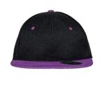 Snapback Two Tone 6 kleuren - Paars/Zwart, Hobby en Vrije tijd, Ophalen of Verzenden, Nieuw