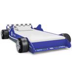 vidaXL Kinderbed raceauto blauw 90x200 cm, Nieuw, Verzenden