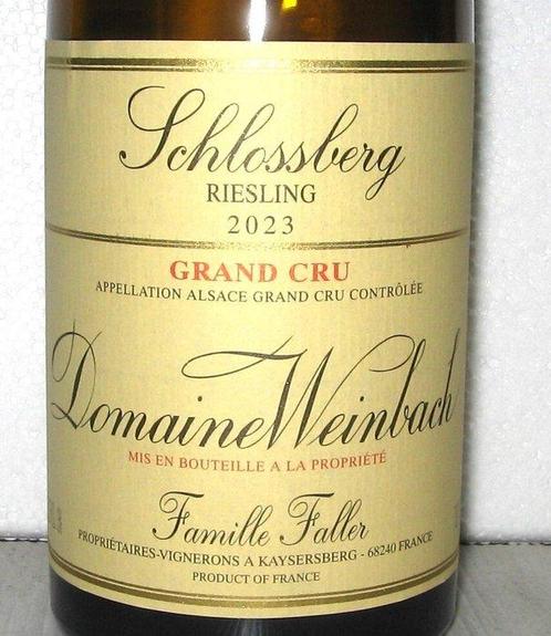 2003 Riesling Schlossberg - Domaine Weinbach (Famille, Verzamelen, Wijnen