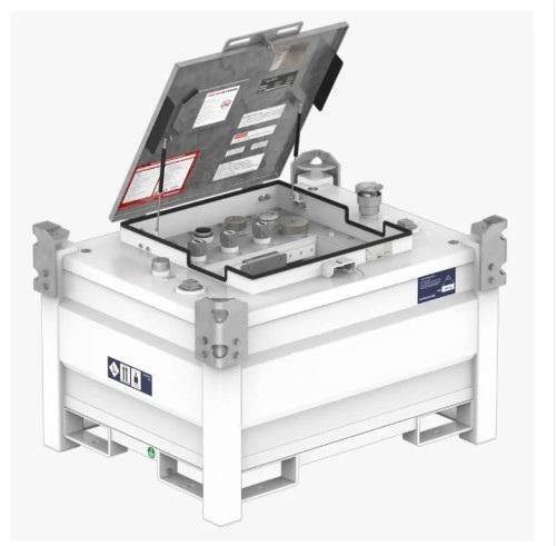 Dieseltank IBC 500 liter stalen Dieseltank met Dieselpom..., Diversen, Overige Diversen