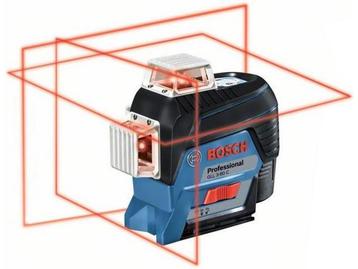 Bosch GLL 3-80 C - Lijnlaser - 4 x AA batterijen + adapter + beschikbaar voor biedingen