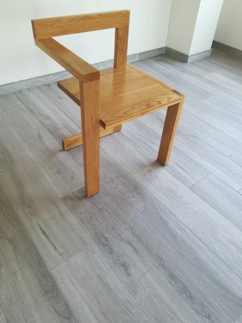 Domenico Labriola - Stoel - Eik - In de Rietveld-stijl, Antiek en Kunst, Kunst | Designobjecten