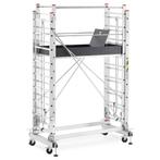 Rolsteiger - uitschuifbare steiger - aluminium - 336 cm, Doe-het-zelf en Verbouw, Steigers, Ophalen of Verzenden, Nieuw