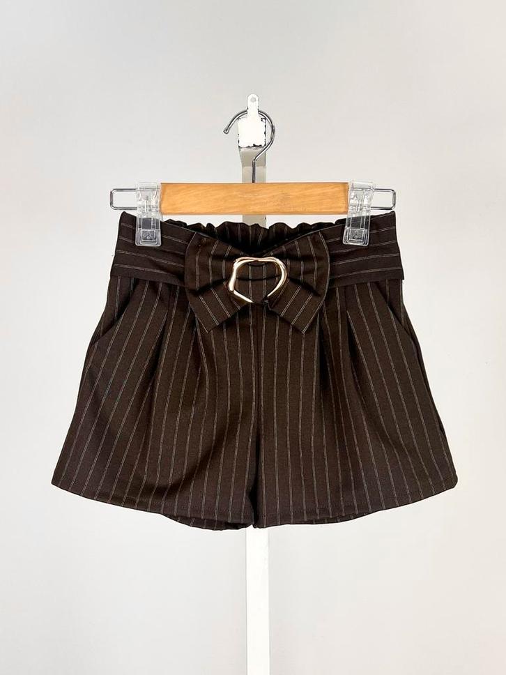 Meisjes short met strik en gesp|Herfst/Winter|Musthave|Nieuw, Kinderen en Baby's, Kinderkleding | Maat 152, Meisje, Nieuw, Overige typen