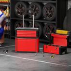 TRUUSK Werkplaatswagen met Koffer - Leeg - 3 Modulaire Eenhe, Verzenden, Nieuw