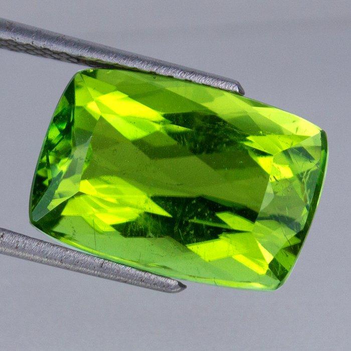 1 pcs Geel, Groen Paraiba toermalijn - 13.75 ct -, Sieraden, Tassen en Uiterlijk, Edelstenen