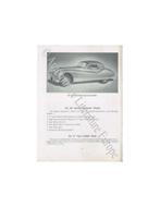 1955 JAGUAR XK 140 INSTRUCTIEBOEKJE ENGELS, Auto diversen, Handleidingen en Instructieboekjes