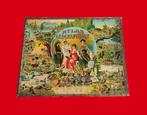 Bordspel - 7 oude puzzels uit de geografische atlas, Antiek en Kunst, Antiek | Speelgoed