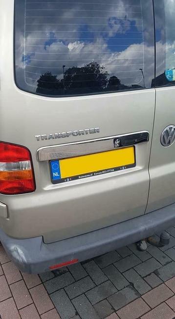 VW T5 Chrome Kofferbakstrip RVS Achterklep Achterdeur beschikbaar voor biedingen