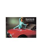 1971 PEUGEOT 504 COUPE | CABRIOLET BROCHURE NEDERLANDS, Boeken, Auto's | Folders en Tijdschriften, Nieuw, Peugeot, Author