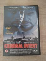 DVD - Criminal Intent, Vanaf 16 jaar, Verzenden, Gebruikt, Actie