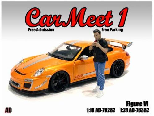 GSDCCad 00076382 1/24 Car Meet I Figure VI (1:24, Figuren), Hobby en Vrije tijd, Modelbouw | Figuren en Diorama's, Nieuw, Ophalen of Verzenden