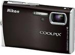 Nikon Coolpix S52 Digitale Compact Camera - Bruin, Verzenden, Zo goed als nieuw