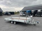 Vlemmix Plateauwagen 500 x 180 cm met lier 2700 kg, Ophalen, Gebruikt