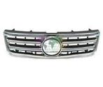 VOLKSWAGEN TOUAREG, 2002-2007 - GRILLE, zwart, chrome, Verzenden, Nieuw, Volkswagen