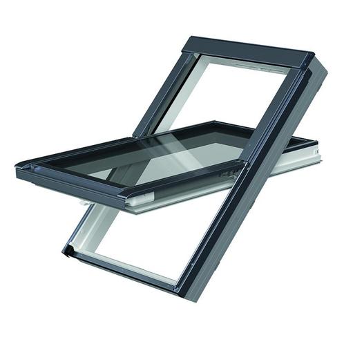 Fakro dakraam kunststof PTP-V U41 ABMX triple glas 114x118 c, Doe-het-zelf en Verbouw, Glas en Ramen, Verzenden