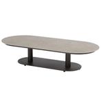 Boaz lounge tuintafel ovaal 150x65xH35 cm ceramic terre 4, Tuin en Terras, Ophalen of Verzenden, Nieuw