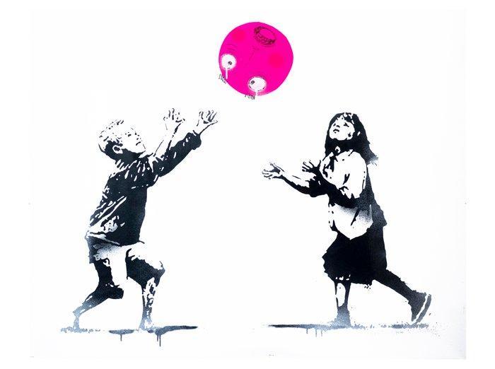 Utopia - No Ball Games... opss!!! Bubble, Antiek en Kunst, Kunst | Designobjecten