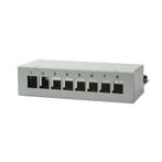 Keystone patch panel box voor 8 keystones, Ophalen of Verzenden, Nieuw