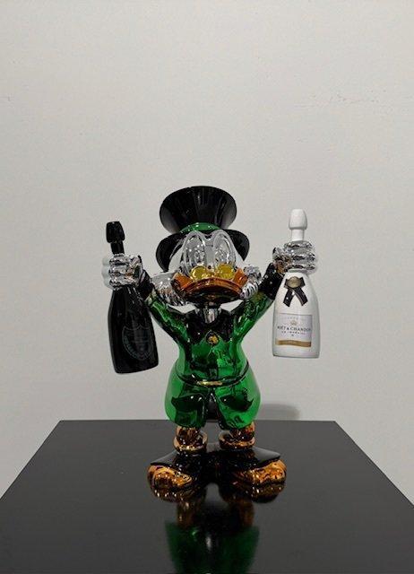 Van Apple - Champagne Duck, Antiek en Kunst, Kunst | Designobjecten