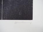 Hans Hartung (1904-1989) - Composition en noir et blanc :, Antiek en Kunst
