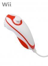 MarioWii.nl: Bigben Nunchuk LX Wit met Rood - iDEAL! beschikbaar voor biedingen