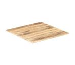 Massief Mangohout Tafelblad 60x60 | Tweedekansje | Kleine..., Huis en Inrichting, 50 tot 100 cm, Vierkant, Nieuw, Tafelblad