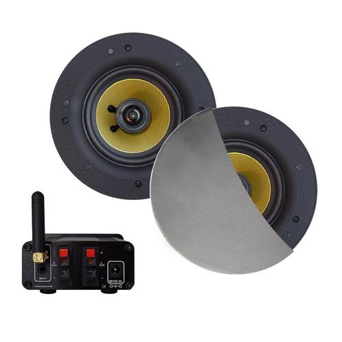 Bluetooth-Audio Versterker Aquasound Airplay + DLNA 50W, Doe-het-zelf en Verbouw, Sanitair, Bad, Nieuw, Chroom, Ophalen of Verzenden