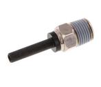 4mm x R1/8 insteekfitting Messing/PA 66 buitendraad NBR [5, Verzenden, Nieuw