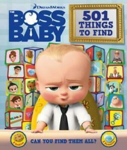 Whos Hiding Boss Baby: 501 Things to Find (Hardback), Boeken, Overige Boeken, Gelezen, Verzenden