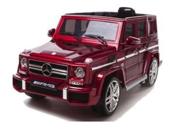 Mercedes G63, rubberen banden, leder zitje, elektrische kind