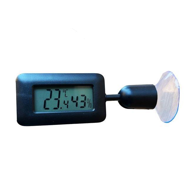 2in1 Digitale Hygrometer en Thermometer met zuignap, Dieren en Toebehoren, Insecten en Spinnen