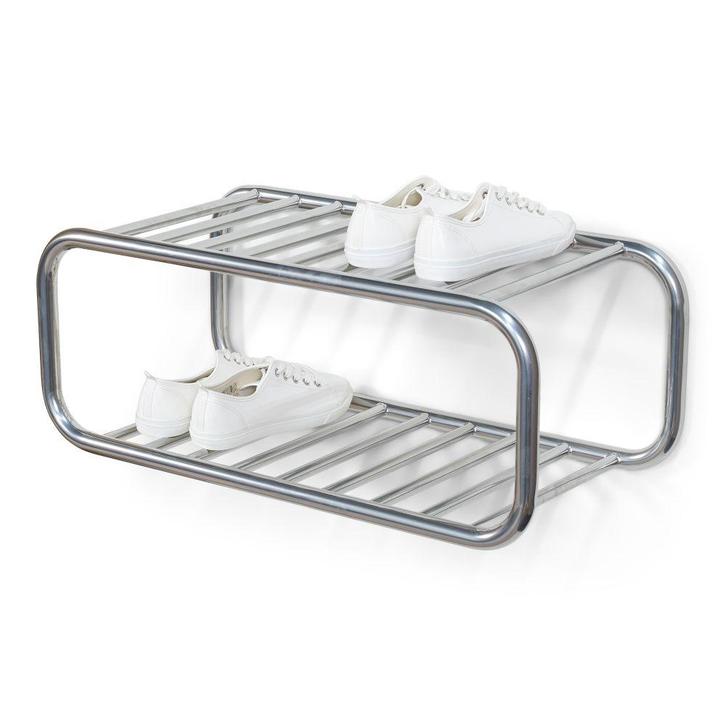 Spinder Design Retro schoenenrek - groovy chrome, Huis en Inrichting, Kasten | Schoenenkasten, Nieuw, Verzenden