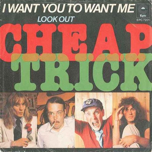 Single vinyl / 7 inch - Cheap Trick - I Want You To Want Me, Cd's en Dvd's, Vinyl Singles, Zo goed als nieuw, Verzenden