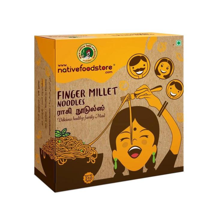 Gierstnoedels Finger Millet (Ragi) met masalakruiden - 210 g, Sport en Fitness, Gezondheidsproducten en Wellness, Ophalen of Verzenden