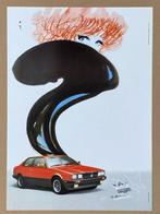 René Gruau - MASERATI - La tradizione italiana - Donna II -, Antiek en Kunst