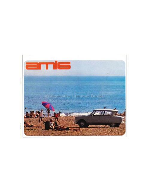 1965 CITROËN AMI 6 BROCHURE NEDERLANDS, Boeken, Auto's | Folders en Tijdschriften