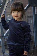 Koko Noko - Meisjes Sweater Velvet Navy, Kinderen en Baby's, Kinderkleding | Maat 110, Nieuw, Meisje, Trui of Vest, Ophalen of Verzenden
