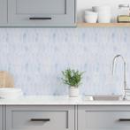 vidaXL Decoratieve Stickers 20 pcs Lichtblauw 30 x 30 x 0,8, Verzenden, Nieuw