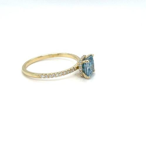 Zonder Minimumprijs - Ring - 14 karaat Geel goud - 1.31ct., Sieraden, Tassen en Uiterlijk, Ringen