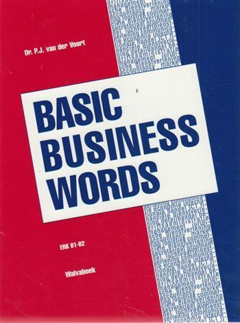Basic Business Words, 9789066753815, Boeken, Studieboeken en Cursussen, Zo goed als nieuw, Verzenden