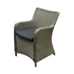 Showroommodel Bilbao dining tuinstoel grijs ( set van 4), Ophalen of Verzenden, Nieuw